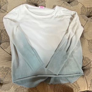 Pink Lily Ombré sweatshirt